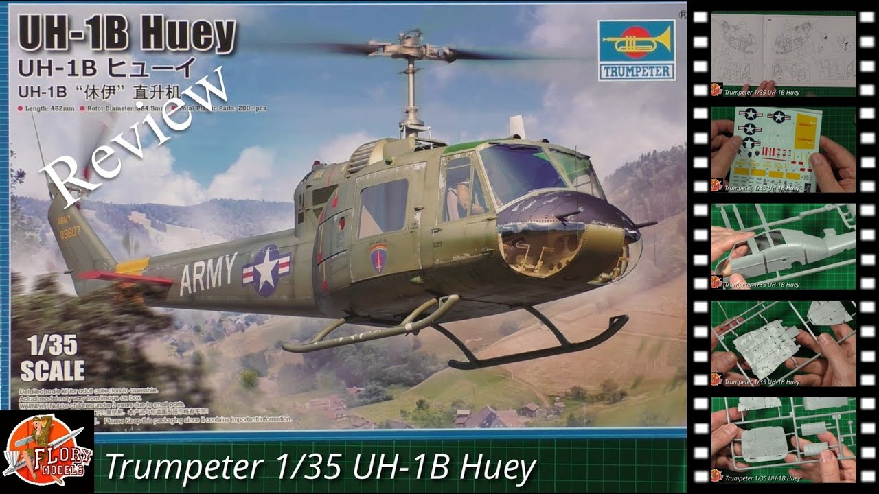 Trumpeter 1/35 UH-1B Huey Review