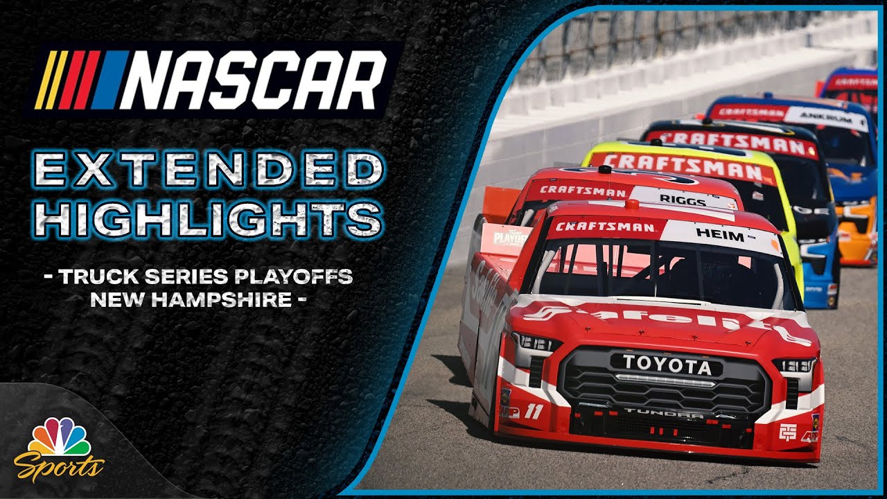 Craftsman Truck Series 2025: New Hampshire playoff race | EXTENDED HIGHLIGHTS | Motorsports on NBC