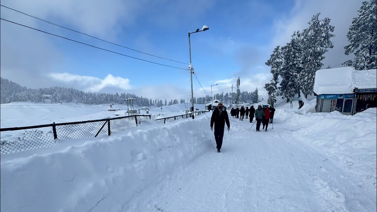 This is what is happening in Gulmarg 