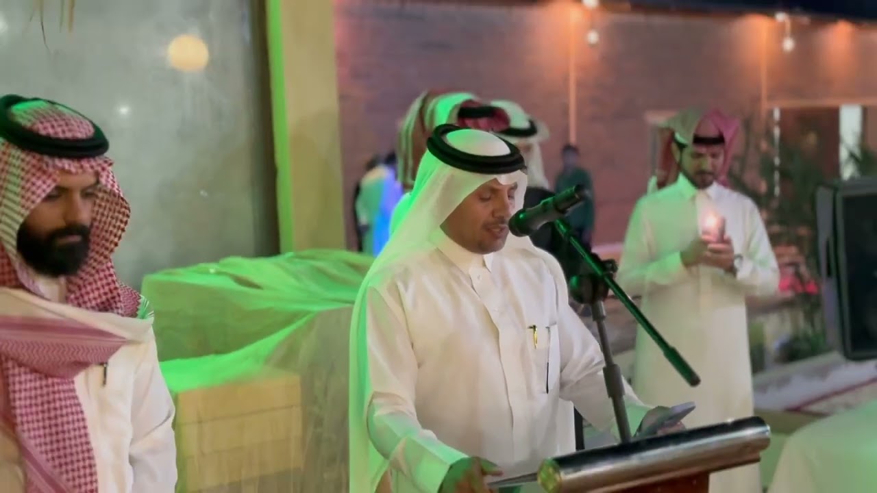 حفل د. جبران بن هيف الفرد \ بمناسبة افتتاح المسجد على نفقته ولوالديه وتكريما لأبنه باسل