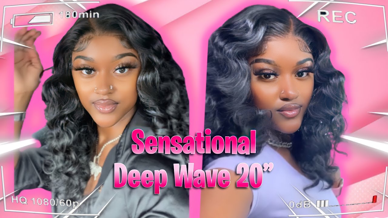 $50 Human Hair Dupe!? 😍😍 Sensational Deep Wave 20