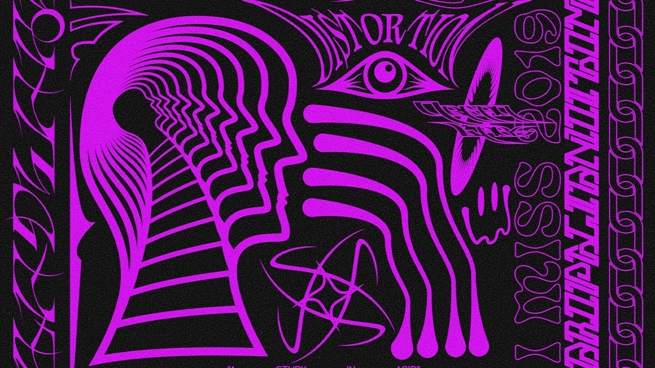 Создаём плакат ACID GRAPHIX с нуля! [День творца 26]