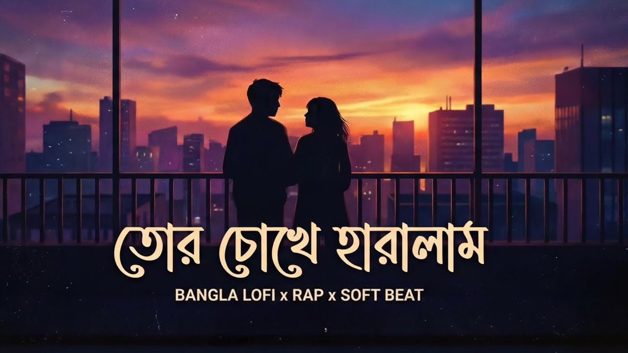 তোর চোখে হারালাম (LoFi) Tor Chokhe Haralam | Bangla LoFi x Rap | Soft Romantic Beat