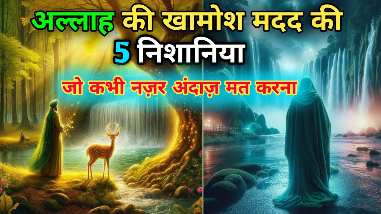Allah Ki Khamosh madad ki 5 nishaniyan nazar andaaz mat karna | Best golden quotes Allah#@#mainhayat