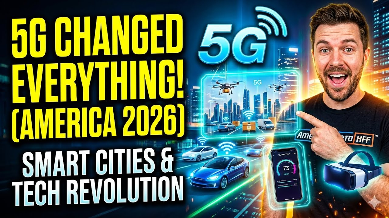 5G в Америке 2026: как 5G меняет города, технологии и повседневную жизнь
