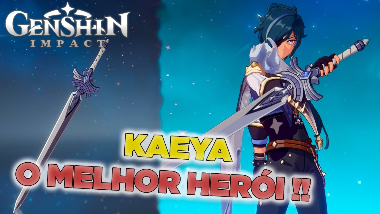 Dicas, armas e artefatos para Kaeya top DPS Free to Play no Genshin Impact