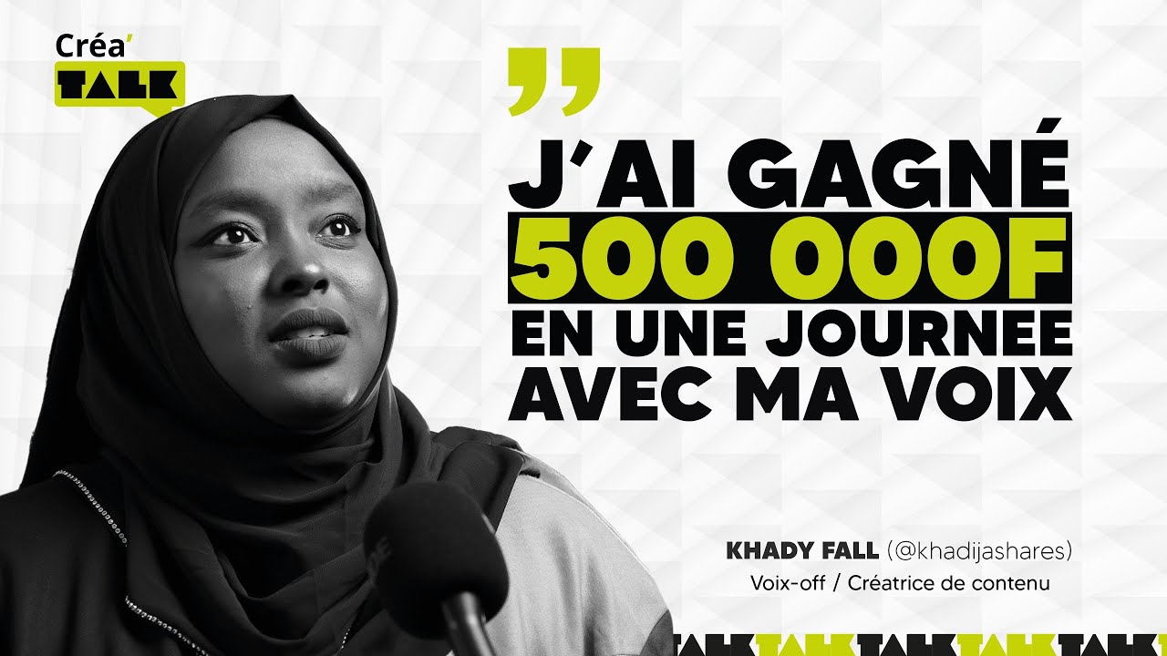 Créa’Talk Ep.01 - Khadija Share : De Vive Voix | Secrets, Succès et Défis d’une Créatrice Passionnée