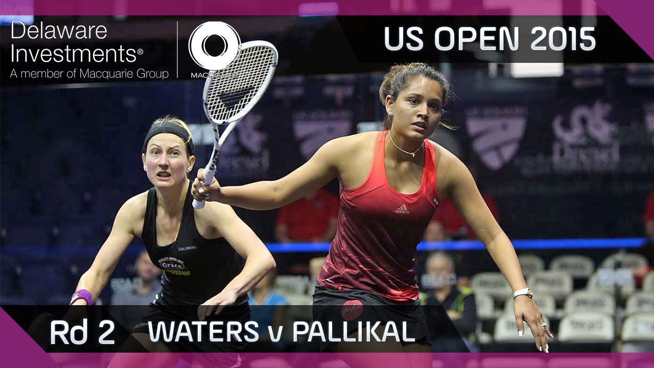 Сквош: Delaware Investments US Open 2015 — Лучшие моменты 2-го раунда — Уотерс против Палликал