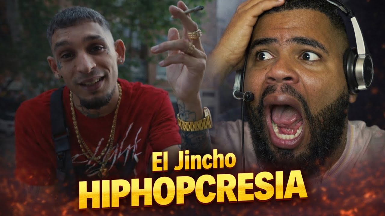 DOMINICANO reacciona a El Jincho - HipHopcresia (VIDEO OFICIAL) #DePataNegra