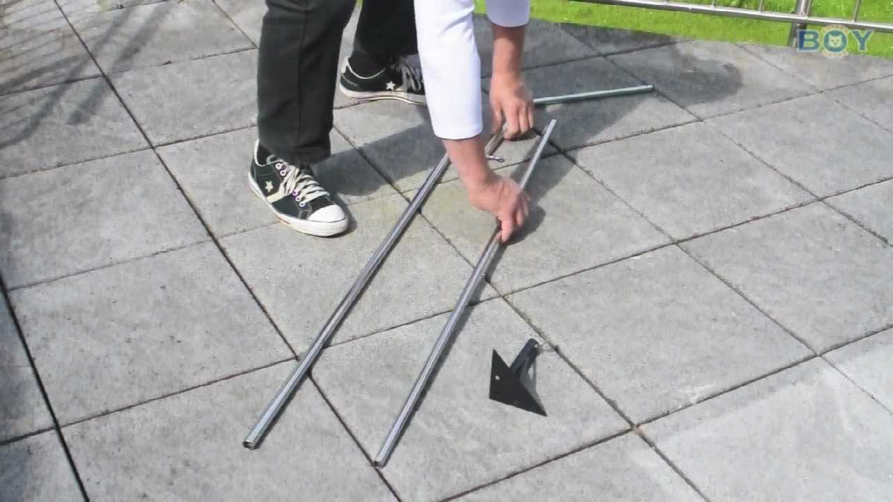 Boy-Katzennetze - Balkonabsicherung mit Teleskopstangen und Bodenhalterungen