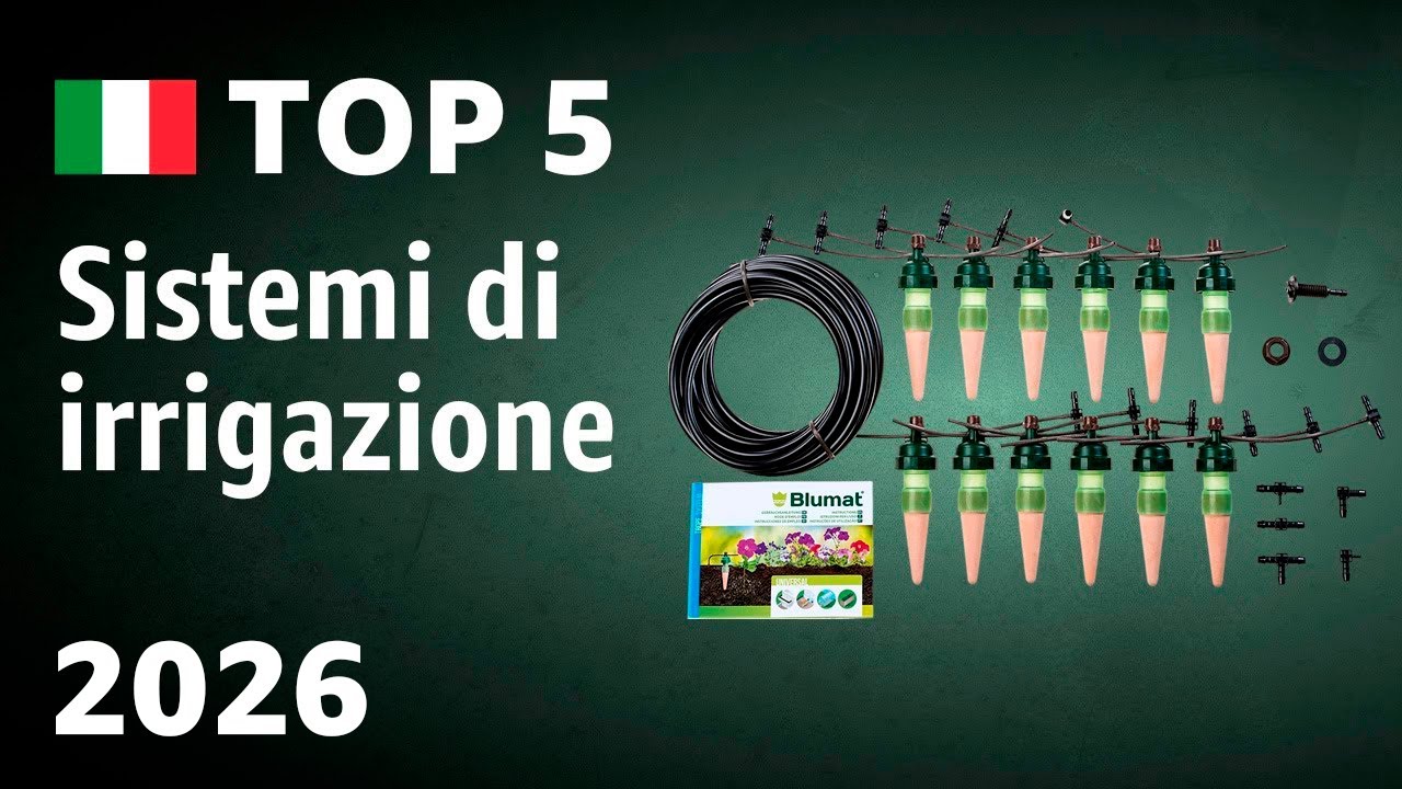 TOP—5. Migliori sistemi di irrigazione 2026