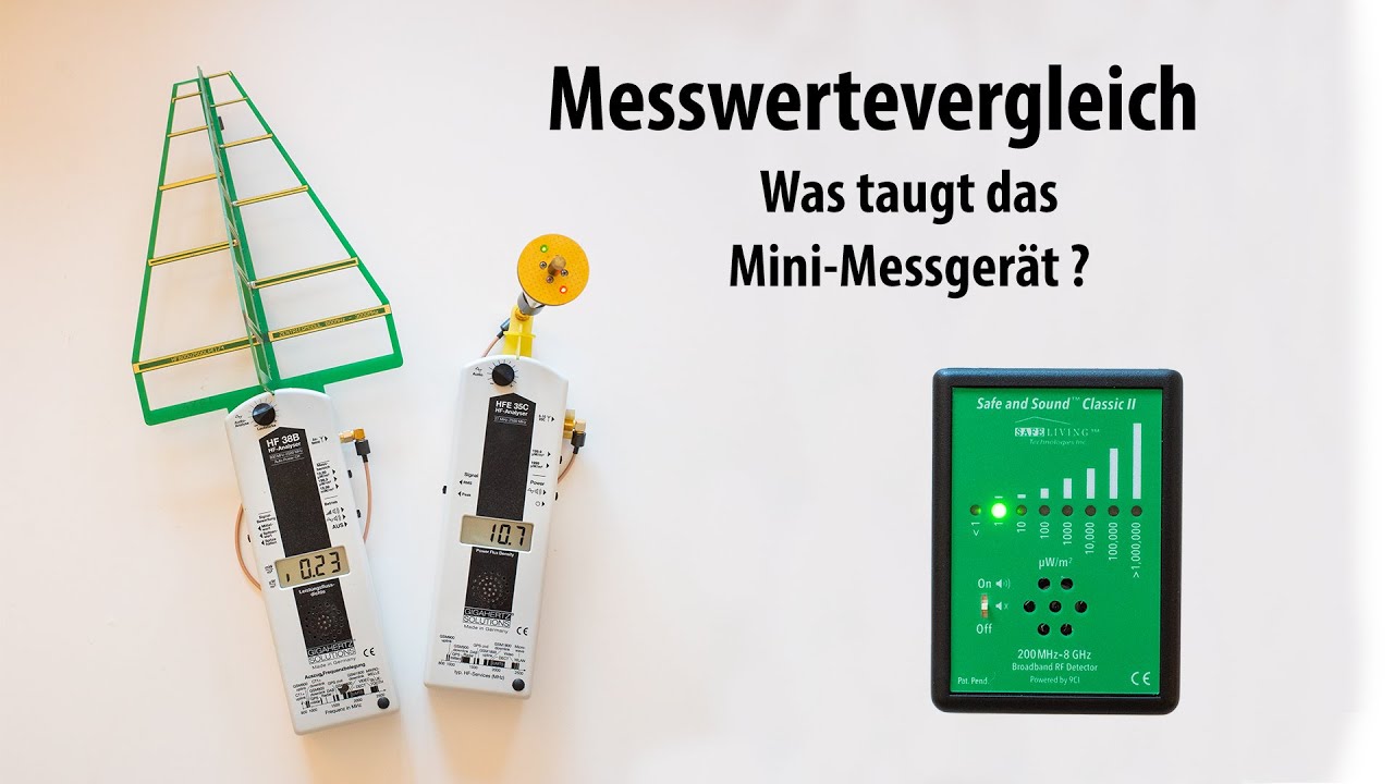 Produkttest Elektrosmog-Messger&auml;t YSHIELD/Safe Living Safe & Sound CLASSIC 2 - Detektor