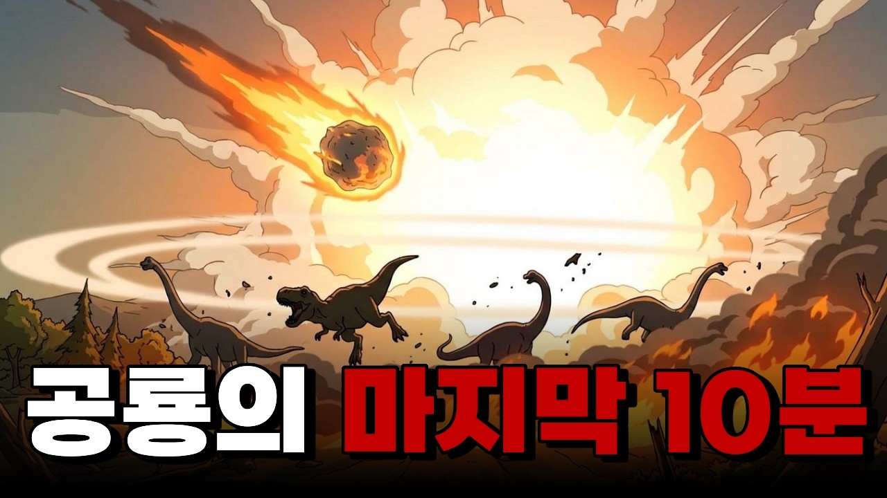 히로시마 원폭 10억 개, 생존율 0%의 재앙/ 소행성 충돌과 공룡 대멸종
