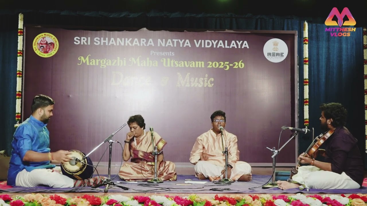 Hari Mhana Tumhi | Mitthesh Raj & Guru Ramya Jayaraj | Marathi Bhajan | RR Sabha |  Margazhi 2025