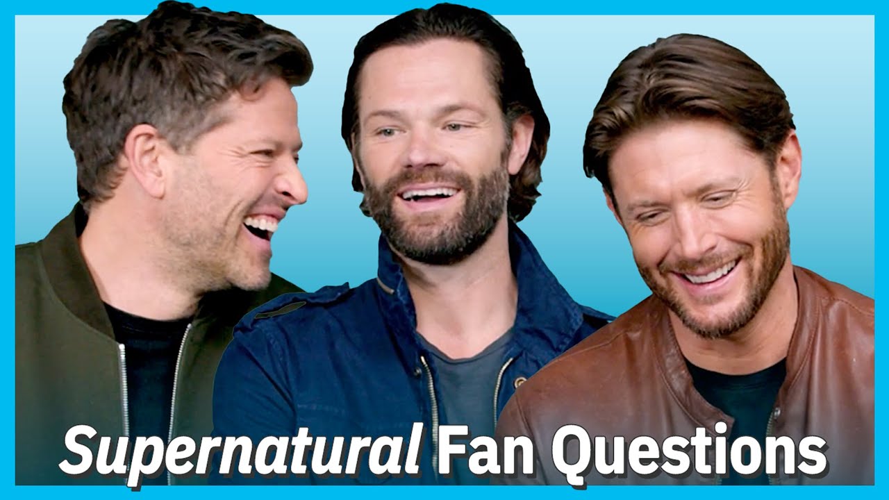 SUPERNATURAL's Misha Collins, Jared Padalecki & Jensen Ackles answer MORE fan questions | TV Insider