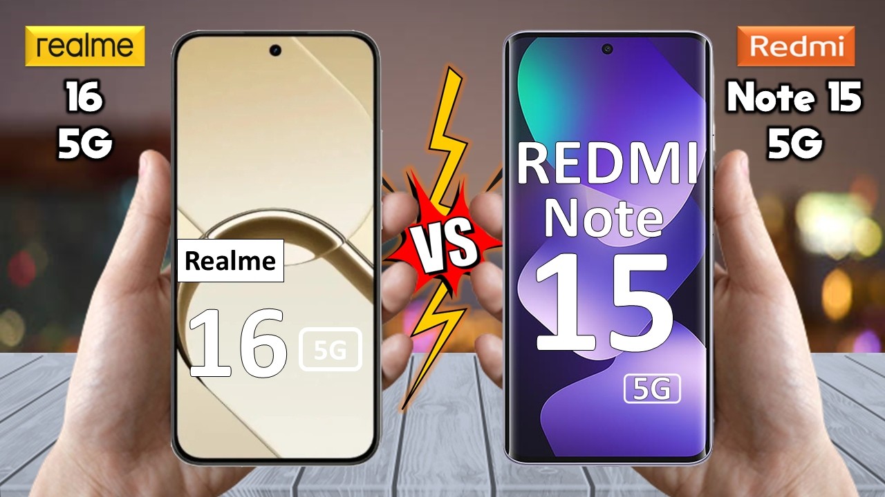 Realme 16 против Redmi Note 15 — полное сравнение 🔥 Какой из них лучше всего подходит именно вам?