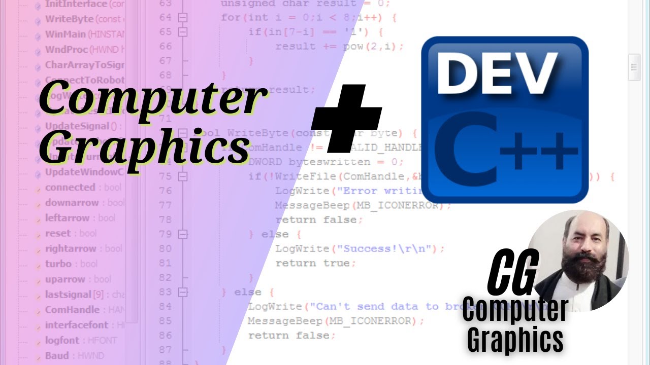 How to run Graphics Program in Dev C++ | Graphics in Dev C++ | BGI in Dev C++