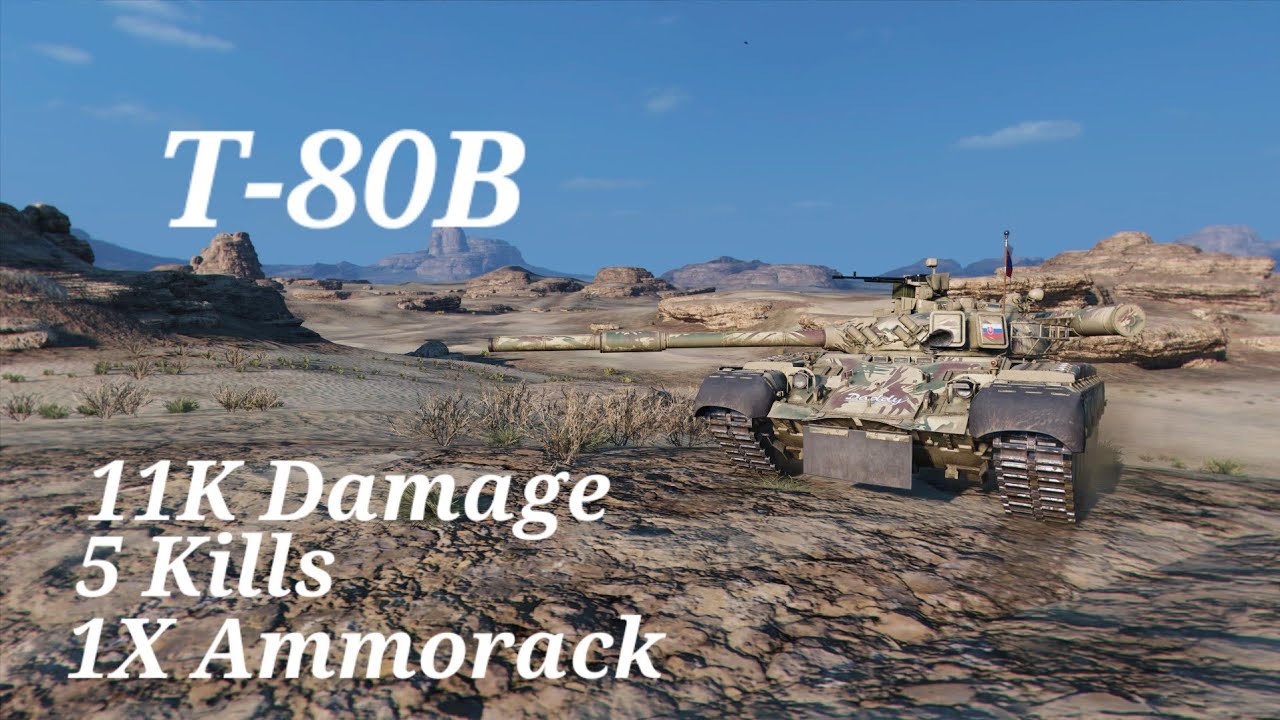 World of Tanks console T-80B