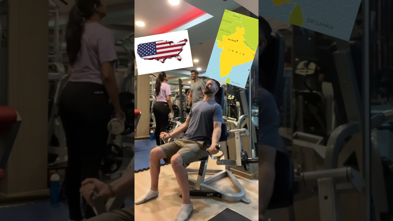 Gyms in USA vs India