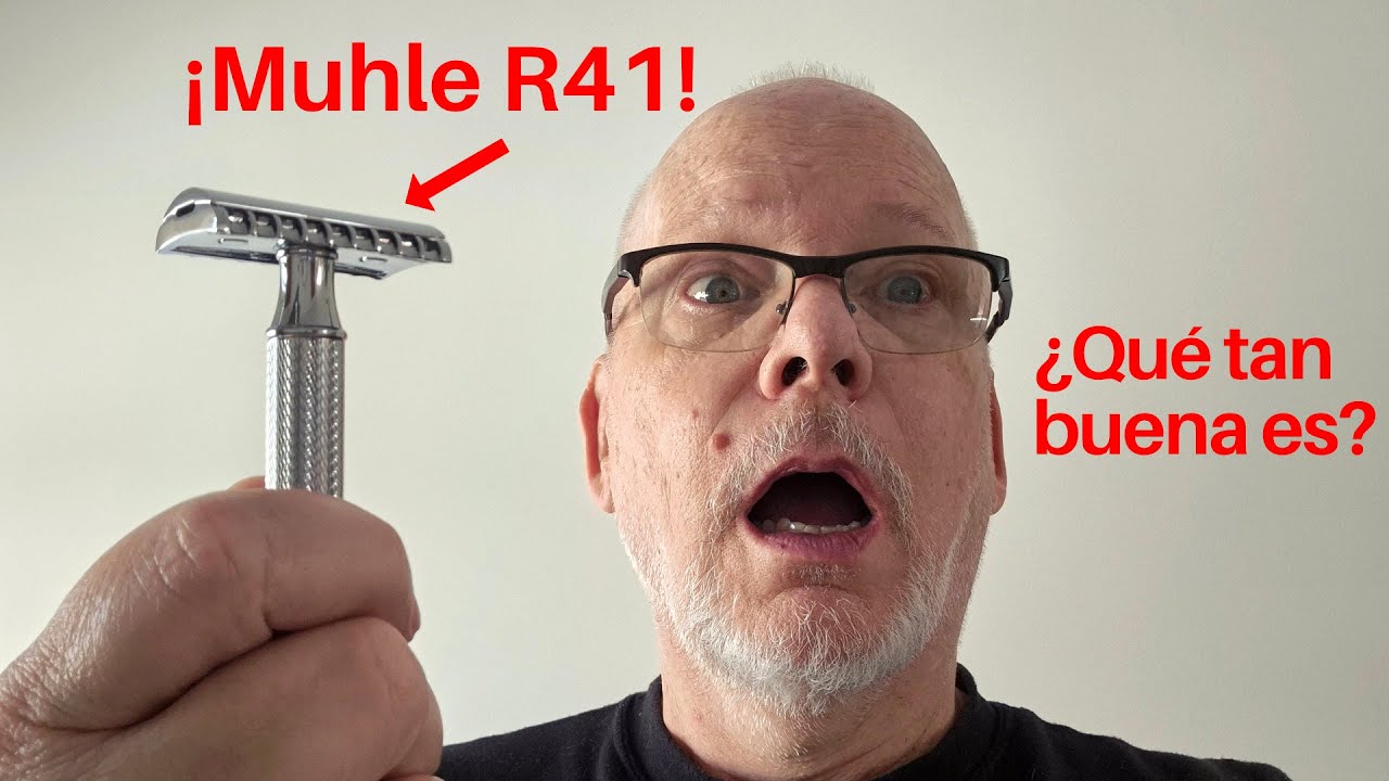 Afeitada con la Muhle R41