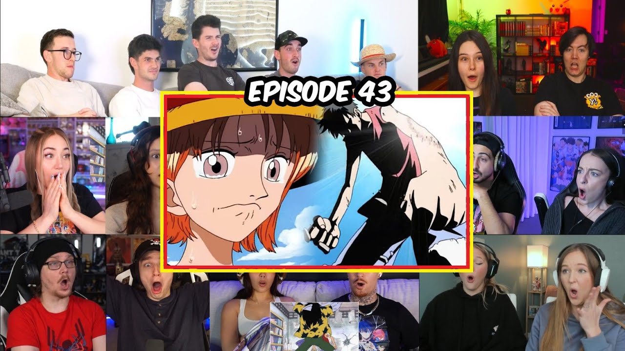 One Piece Episode 43 Reaction Mashup | ワンピース