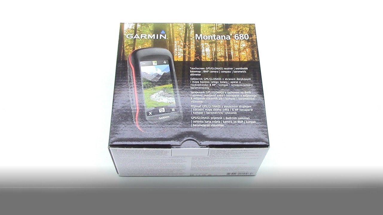 Garmin Montana 680 Unboxing HD (010-01534-15)