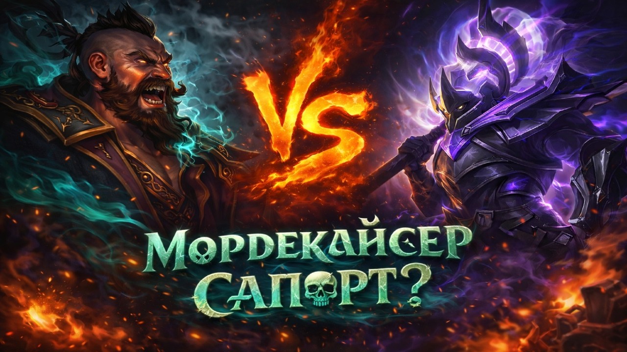 МОРДЕКАЙЗЕР САПОРТ?
