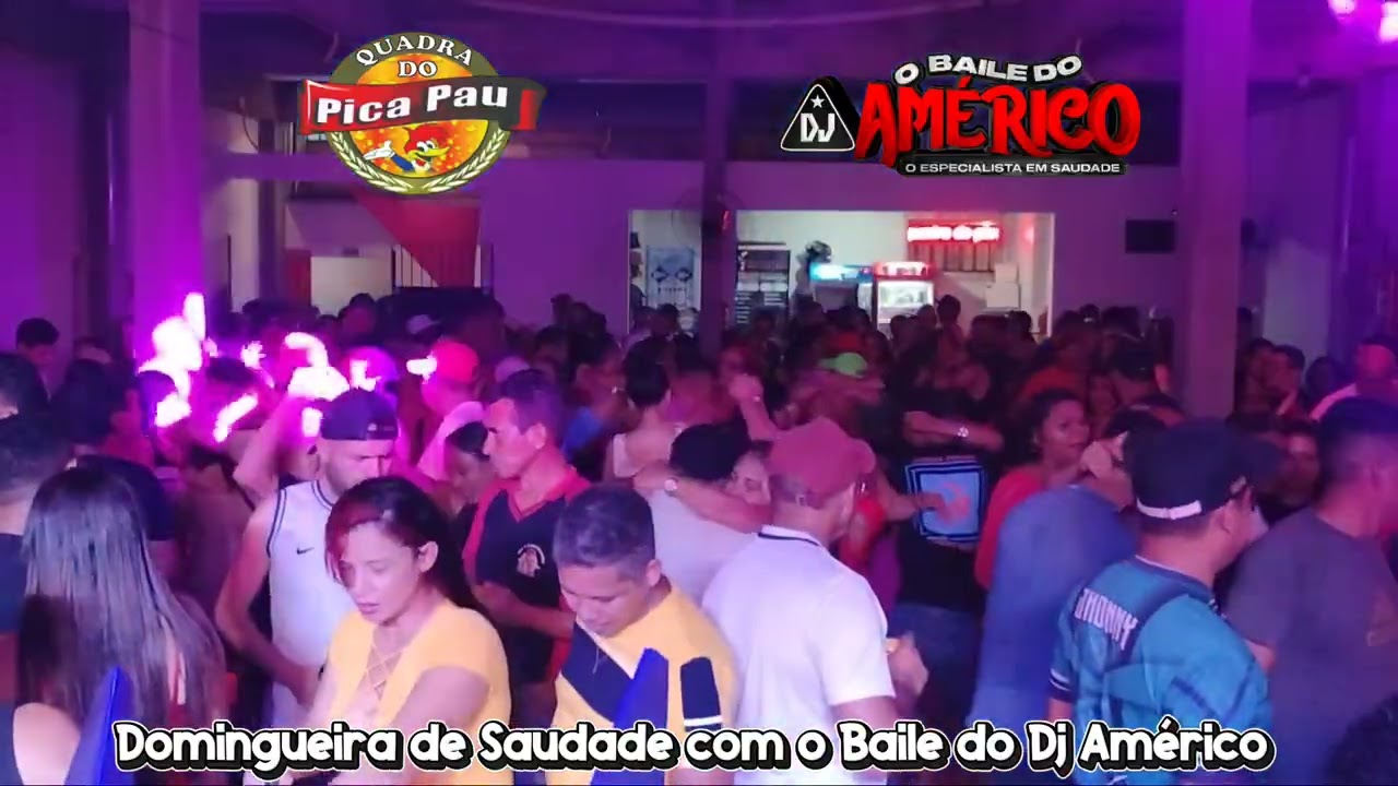 SET QUADRA DO PICA PAU COM O BAILE DO DJ AMÉRICO NA MELHOR DOMINGUEIRA DA CIDADE NOVA