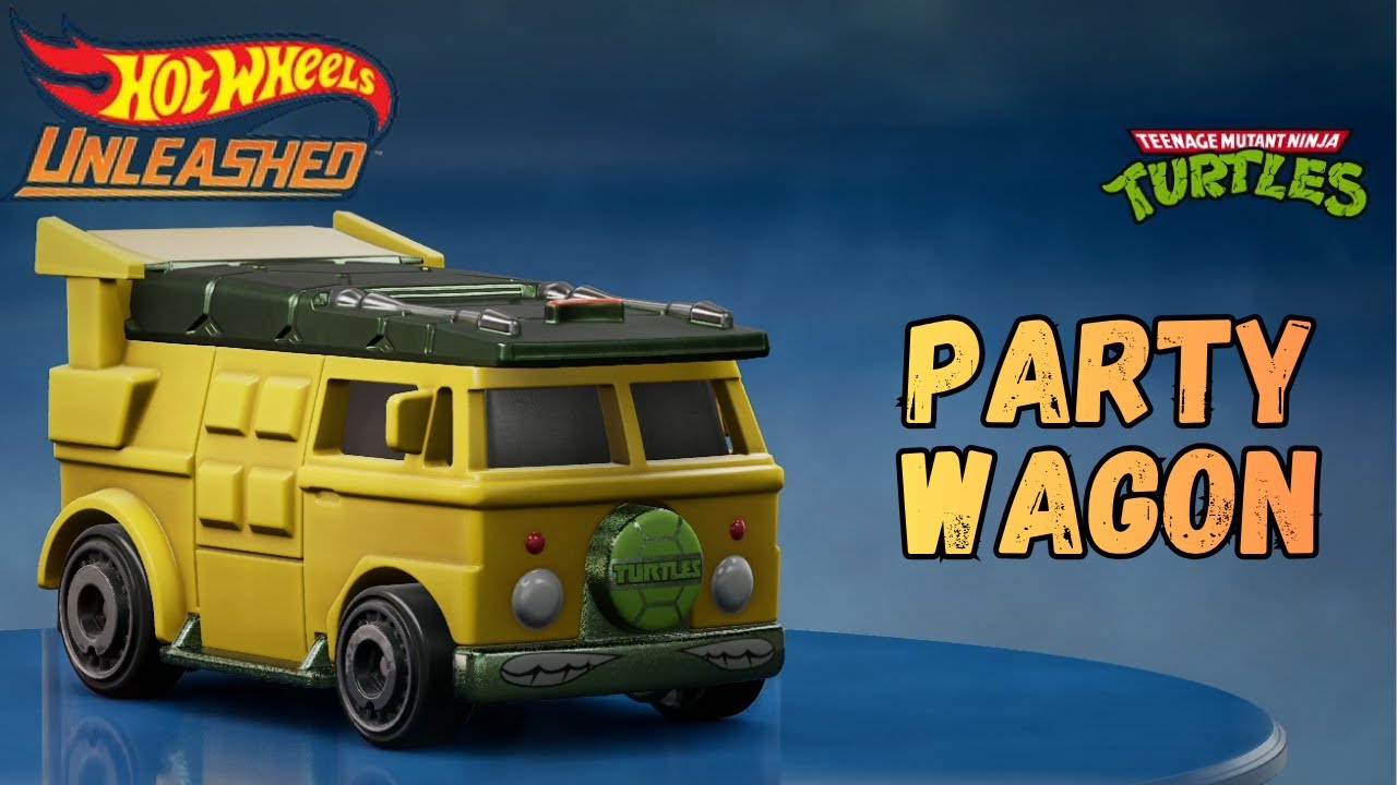 Party Wagon TMNT -  Hot Wheels Unleashed - No Commentary