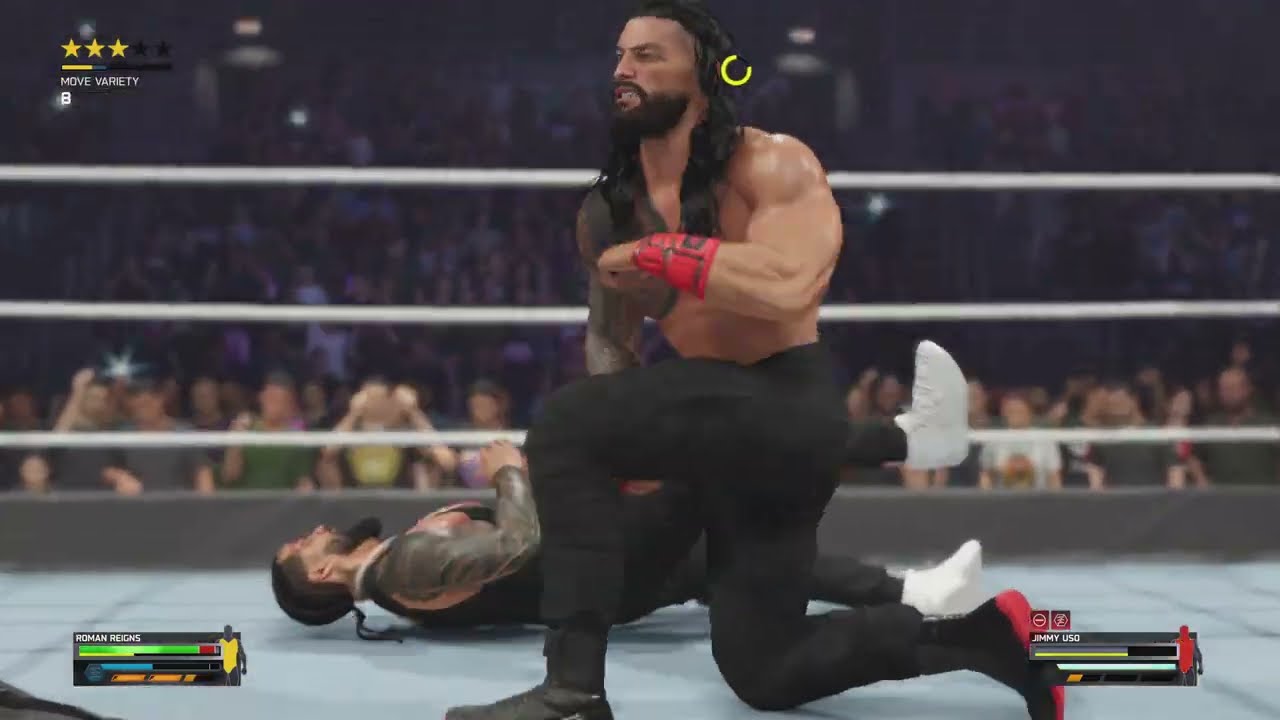 Roman Reigns vs Jimmy Uso – No Mercy Extreme Rules Match Gameplay 🔥🔥