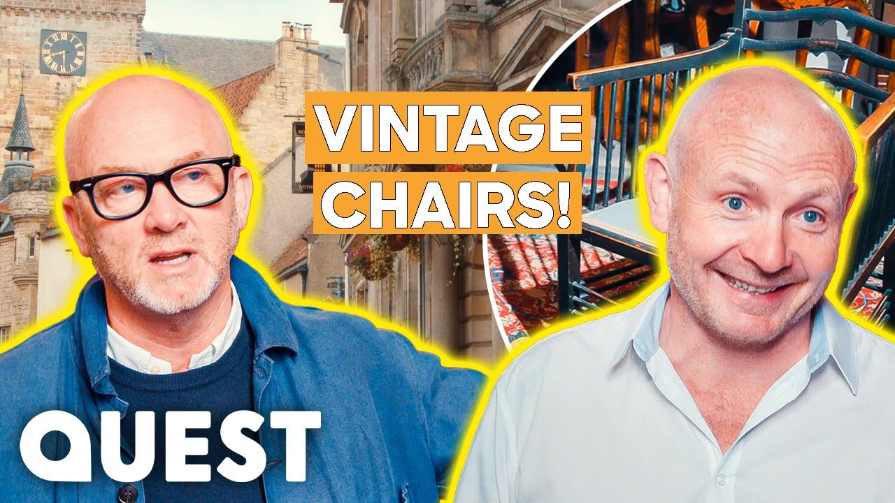 Drew Visits Scotland And Buys Two Vintage Chairs For £650! | Salvage Hunters