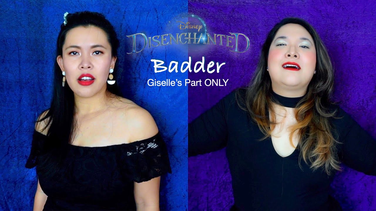 You Sing Malvina! Badder From Disney's Disenchanted | Karaoke Practice Track