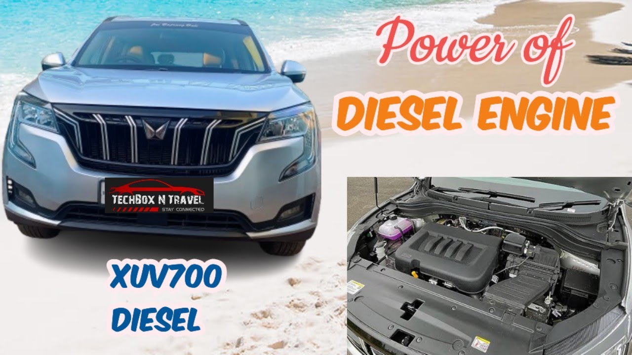 Power 💪 of Diesel Engine | Xuv700 Diesel | Xuv700 MX Diesel #automobile #xuv700 #diesel 