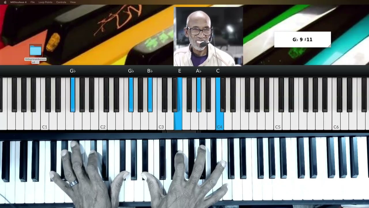 Minor 11 chords with inner movements