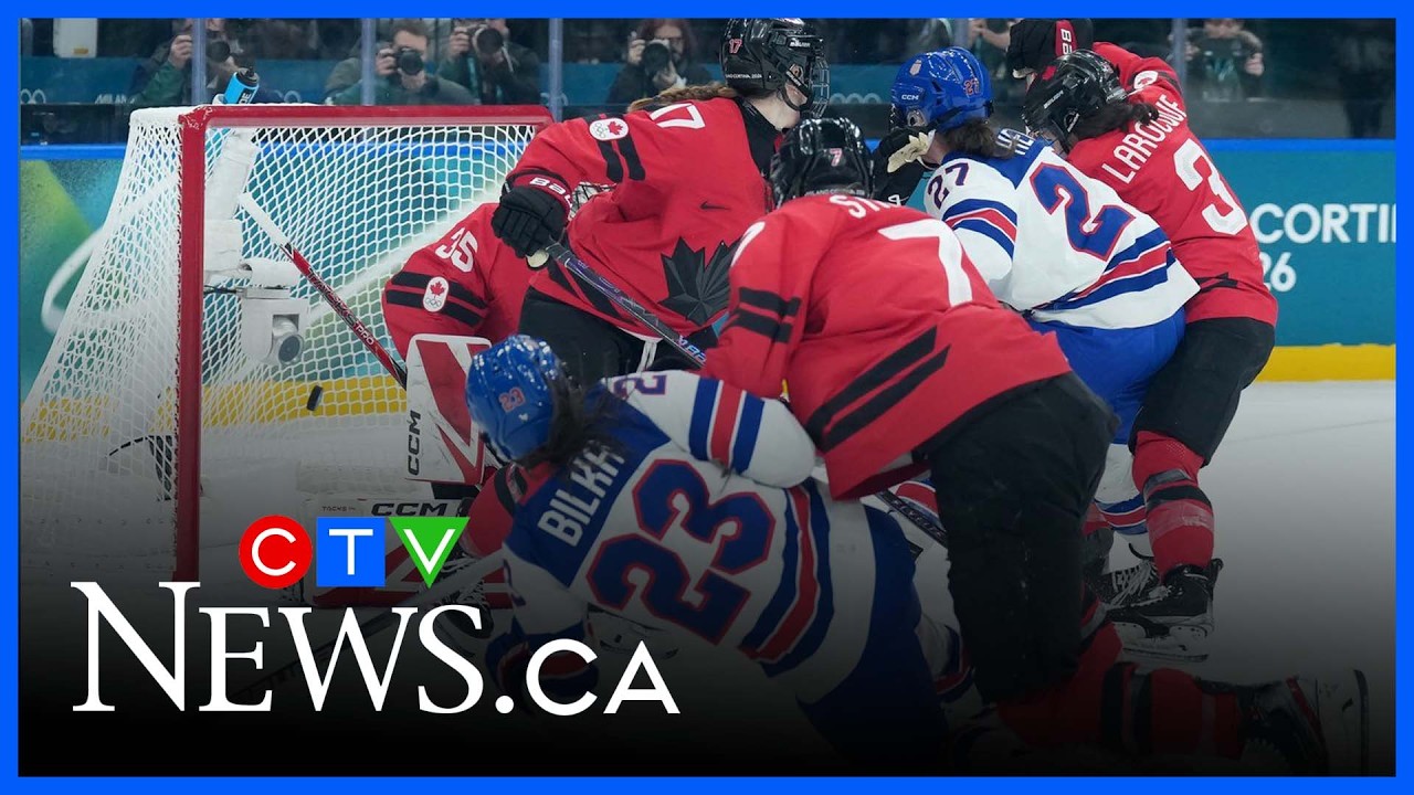 Team Canada falls 5-0 to Team USA in women&rsquo;s hockey