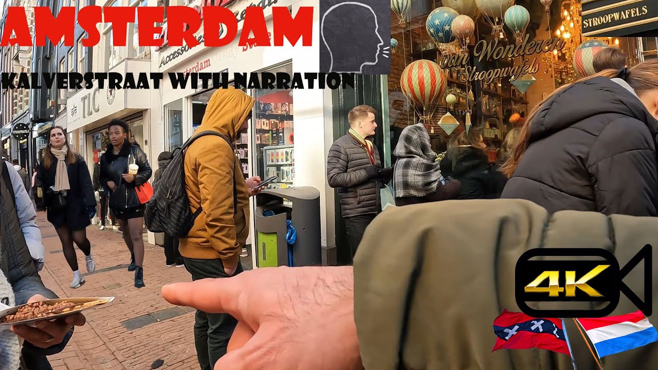 Amsterdam spring walk at kalverstraat. Another reason people in Amsterdat stand in a queue😜😋