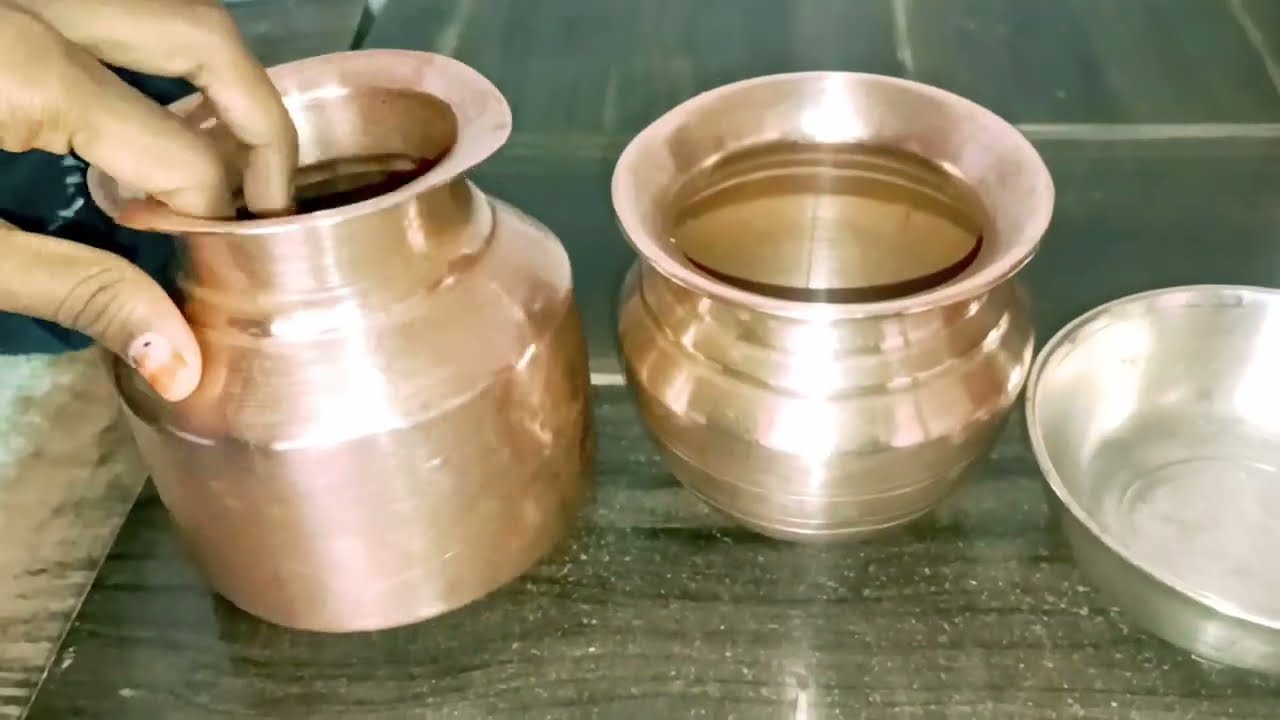 100 साल पुराने पीतल और तांबे के बर्तन 2 मिनट में साफ करे #how to clean copper & brass pot with proof