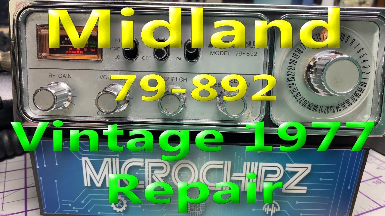 EP 212 - Midland 79-892 - Vintage 1977 CB - No RX/TX - Can i repair and make it great again ?.