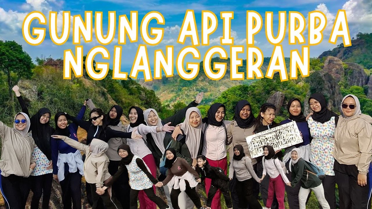 Main ke Gunung Nglanggeran, Jogja⛰️🤩