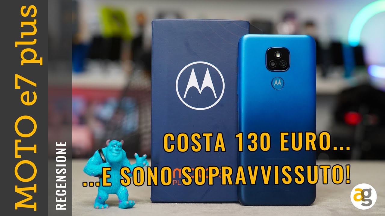 UN CELLULARE da 130 euro COME VA? Recensione MOTO E7 Plus.