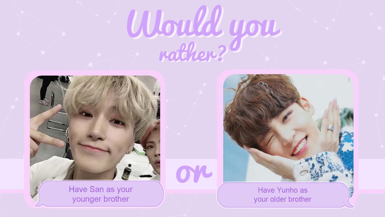 Would you rather - Ateez edition