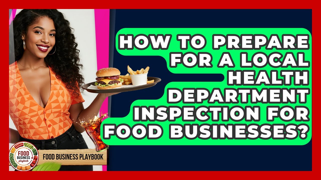 How To Prepare For A Local Health Department Inspection For Food Businesses?