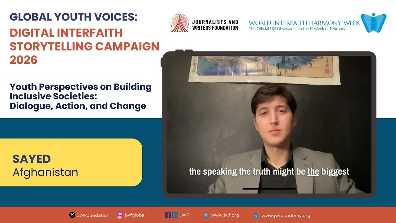 Global Youth Voices 2026 - Sayed - Afghanistan