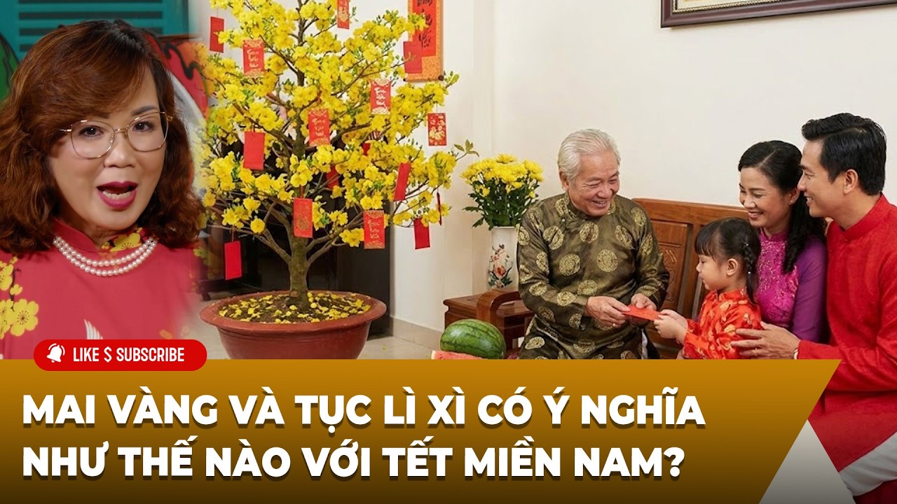 Tết Bắc - Trung - Nam P5 (02-16-2026) Mai vàng và tục lì xì có ý nghĩa như thế nào với Tết miền Nam?