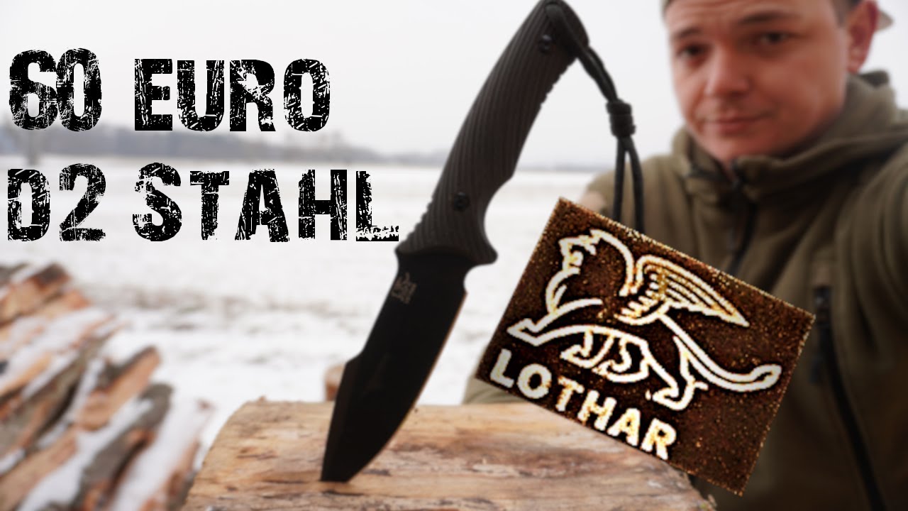 LOTHAR Messer😮 60 Euro Wolfgangs AMBULO Kopie??? BACKSEAT SURVIVOR testet 🤔