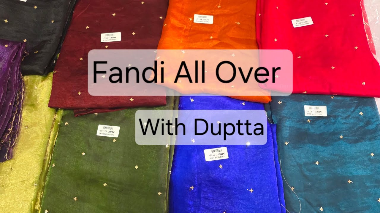 Fandi All Over With Duptta