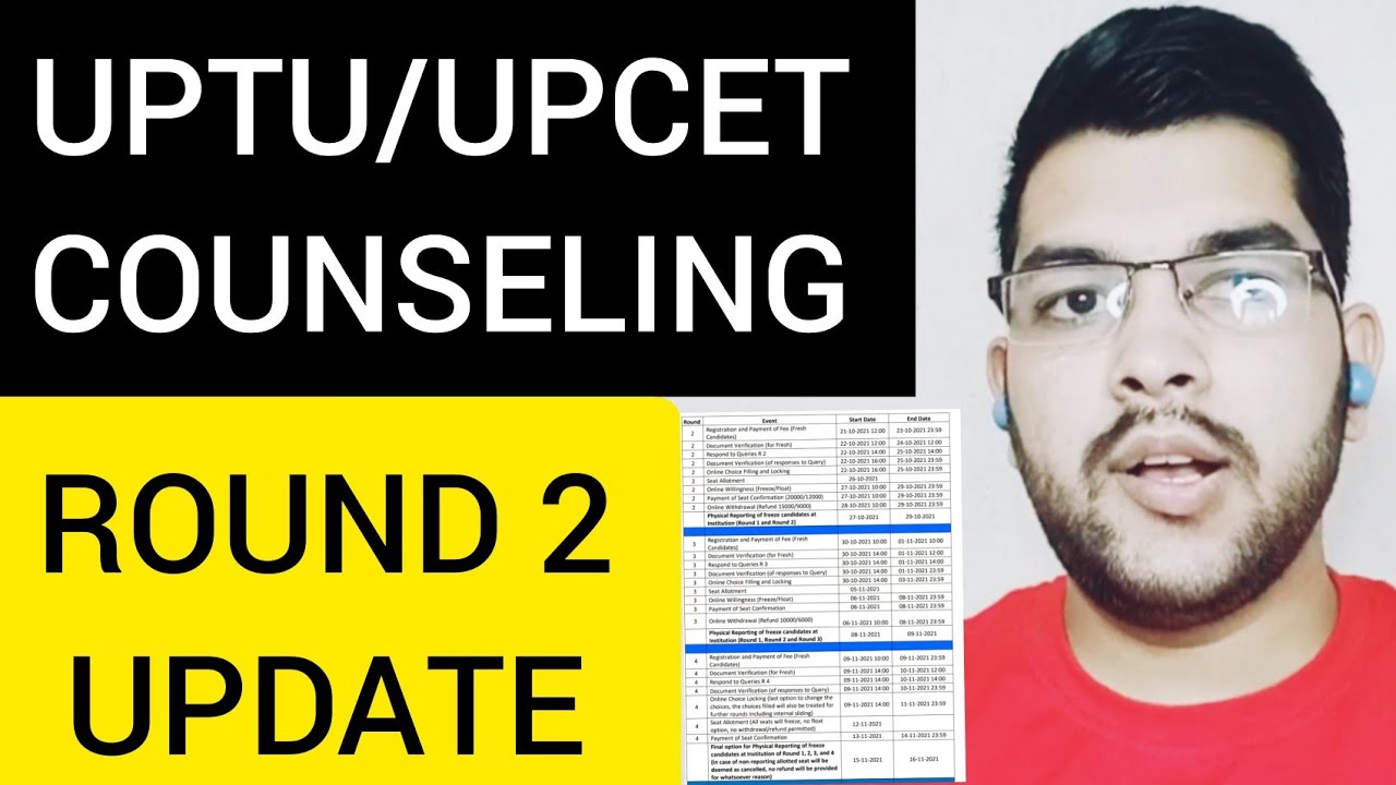 UPTU Counslling 2021 | Round 2 registration and Choice filling | Top 20 college cutoff #UPTU #JOSAA
