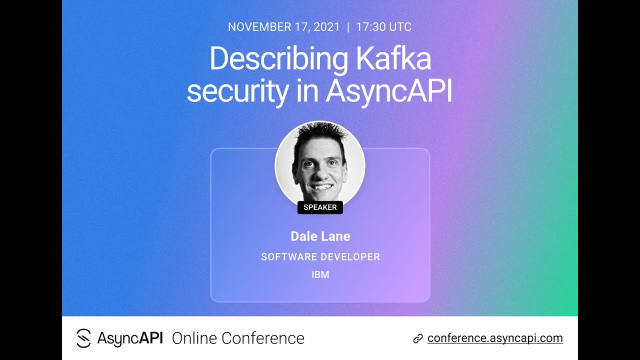 Describing Kafka security in AsyncAPI