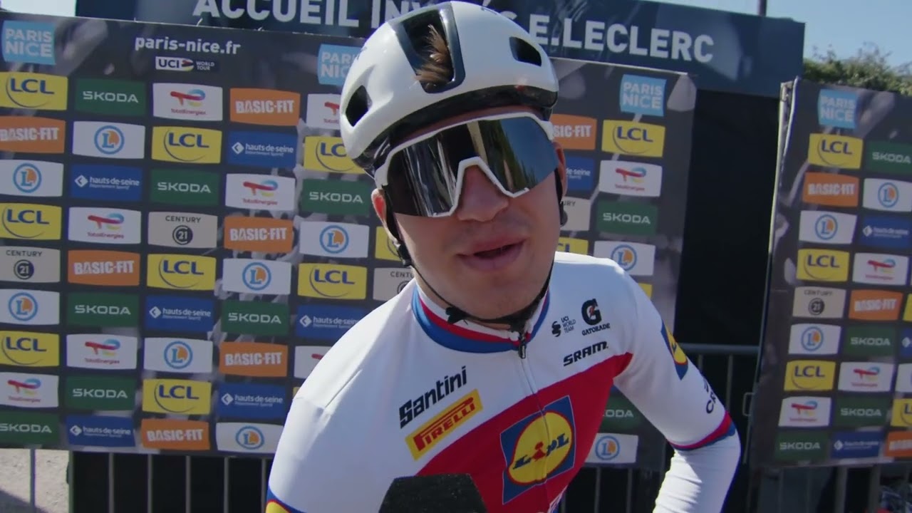 Mathias Vacek - Interview at the start - Stage 6 - Paris-Nice 2026