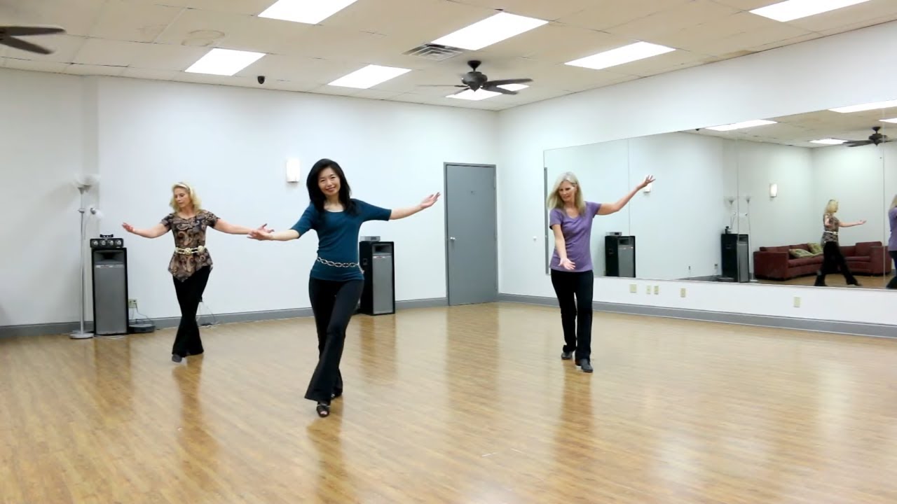 On A Champagne Night - Line Dance (Dance & Teach in English & 中文)